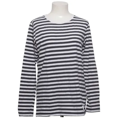 Långärmad t-shirt (Svart, Vit) från Desires Bomull, Elastan