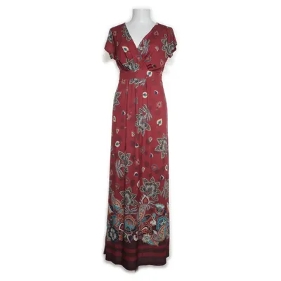 Maxi dress (Red, Multicolored) from Cami Elastane, Polyester