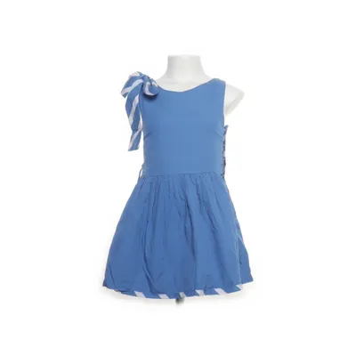Dress (White, Blue) from Okaïdi Cotton