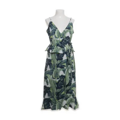 Wrap dress (White, Multicolored) from Make Way Polyester