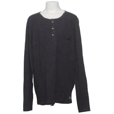 Henley shirt (Grijs) van D.M.D by Denim Day Katoen