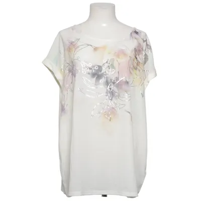 Haut (Blanc, Multicolore) de Bonprix Élasthane, Viscose