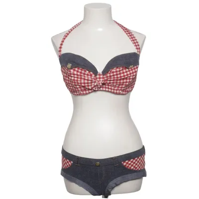 Bikini (Blue, Red, White) from Agent Provocateur Elastane, Polyamide