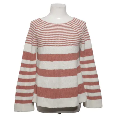 Sweater (White, Pink) from Reken Maar Acrylic, Cotton