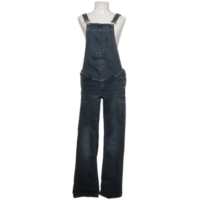 Salopette (Bleu) de H&M Coton, Élasthane, Polyester