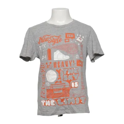 T-shirt (Grijs, Oranje) van JC Katoen