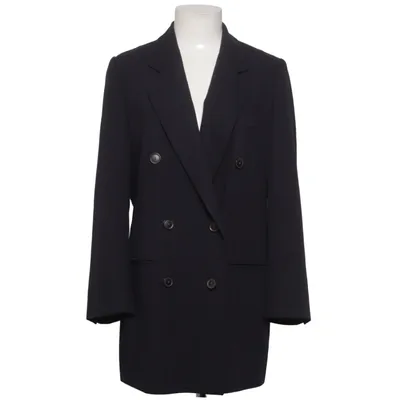 Blazer (Zwart) van DinoModa Polyester, Wol