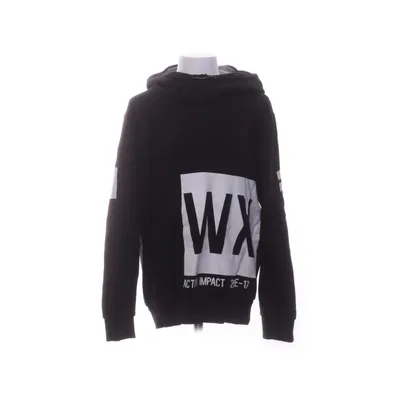 Huvtröja (Svart, Vit, Grå) från Woxo 720° Bomull, Polyester