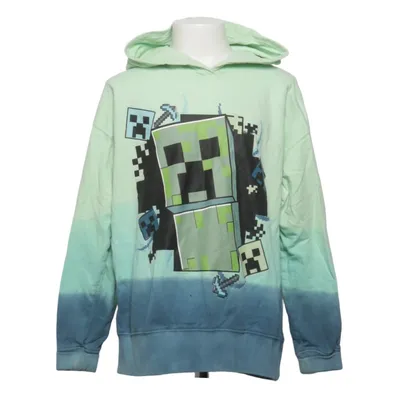 Huvtröja (Grön, Blå) från Minecraft Bomull