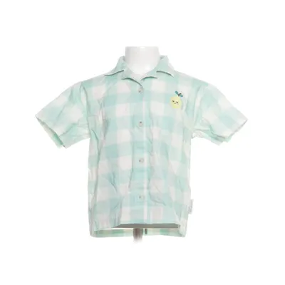Korte mouwen shirt (Beige, Groen) van Minories Katoen