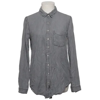 Denim blouse (Grijs) van Pull & Bear Denim