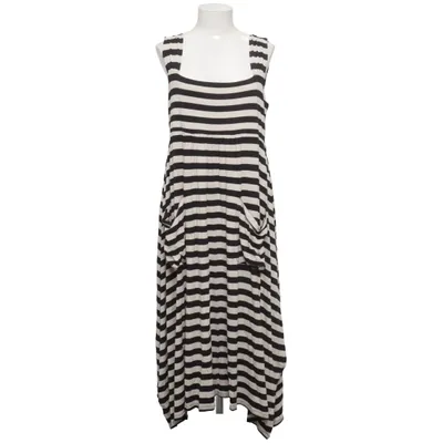 Kjole (Sort, Hvid) fra The Masai Clothing Company Elastan, Viscose