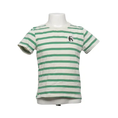 T-shirt (Green, White) from Mini Rodini Cotton