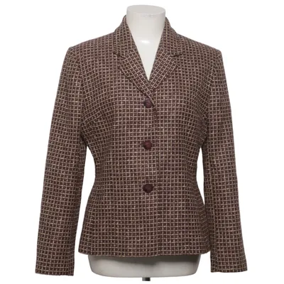 Blazer (Brown, Beige) from Richards Cotton, Polyamide, Polyester, Wool