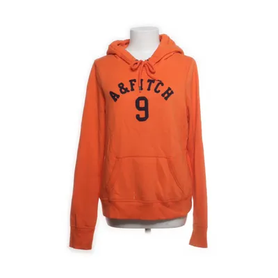 Huvtröja (Orange) från Abercrombie & Fitch Bomull, Polyester