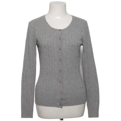 Cardigan (Gray) from GANT Polyamide, Wool