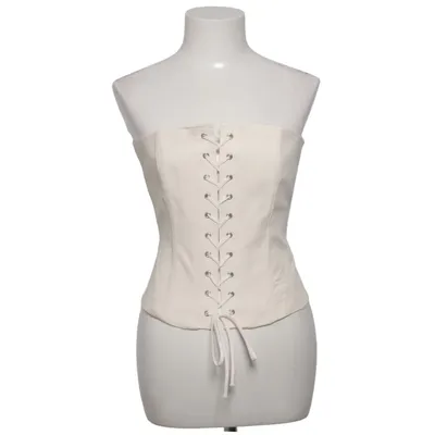 Corset (Blanc) de Zara Coton