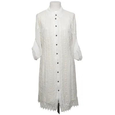 Shirt dress (White) from Cream Cotton, Polyamide, Polyester, Viscose