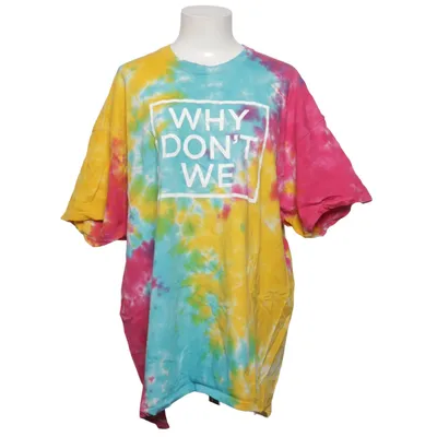T-shirt (Roze, Blauw, Geel, Meerkleurig) van Colortone Katoen