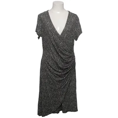 Robe (Noir, Blanc) de Ofelia Élasthane, Viscose