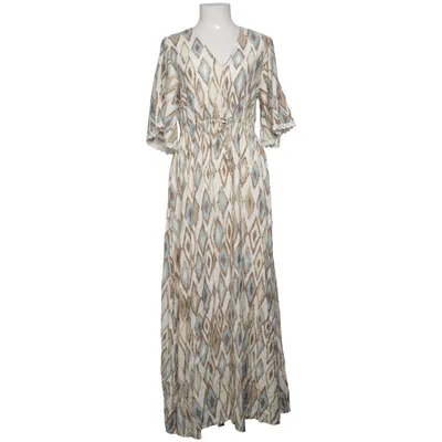 Maxi jurk (Beige, Blauw, Bruin) van Isay