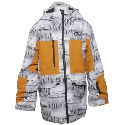 Skijacke (Grau, Orange, Schwarz) von Picture Organic Clothing Recyceltes Polyester