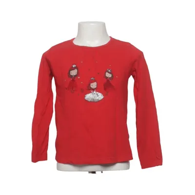 Long sleeve T-shirt (Red) from Luca & Lola Cotton