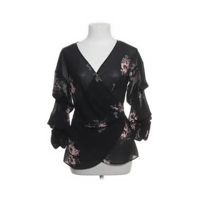 Omlottblus (Svart, Flerfärgad) från Pieces Polyester