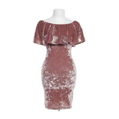 Klänning (Brun) från Evita Elastan, Polyester