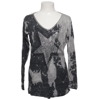 Pull-over (Gris, Blanc) de Malvin Cachemire, Polyamide, Viscose, Laine