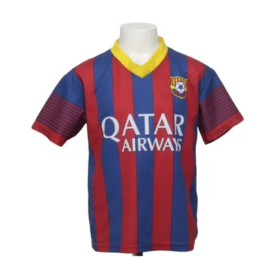 Fodboldtrøje (Blå, Rød, Gul) fra FC Barcelona