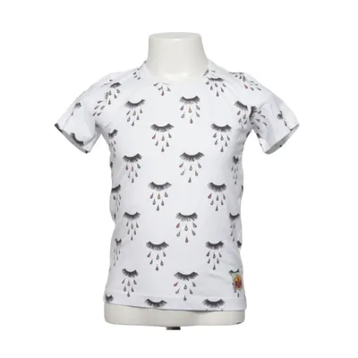 T-shirt (White, Multicolored) from Moderska Huset Organic cotton