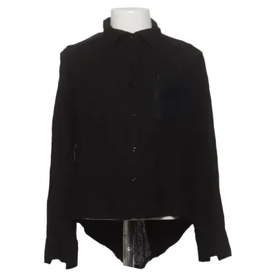 Shirt (Black) from Uniq Young Nylon, Viscose