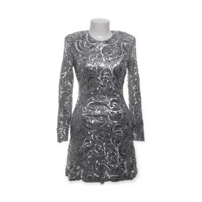 Cocktailjurk (Zilver) van Perseverance Polyester