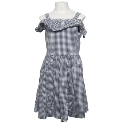 Dress (Blue, White) from Polarn O. Pyret Organic cotton