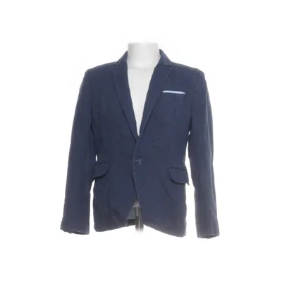Blazer (Blauw) van H&M Katoen, Linnen