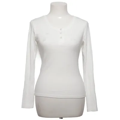 Henley shirt (Wit) van Cubus