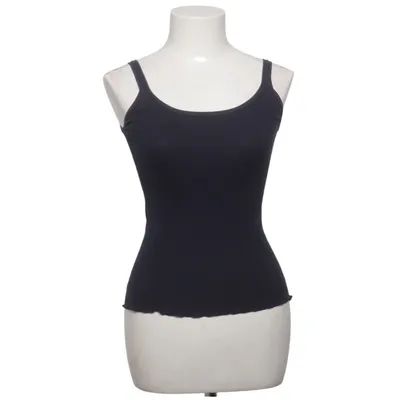 Tanktop (Blauw) van Rosemunde Katoen, Zijde