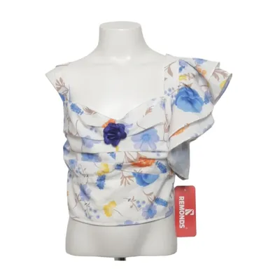 Crop top (White, Multicolored) from Redmond
