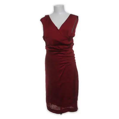 Kjole (Rød) fra René Lezard Polyester, Silke, Viscose