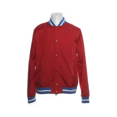 Bomberjakke (Rød) fra Forever 21 Men Polyamid, Polyester
