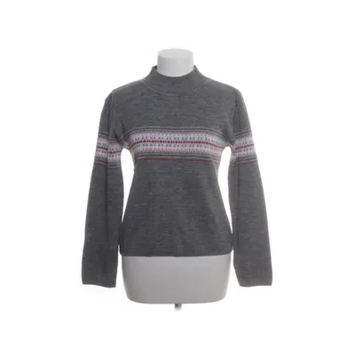Sweater (Gray, Multicolored) from Miss H Express Acrylic, Wool