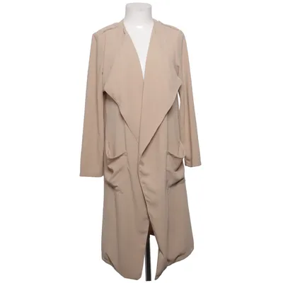 Frakke (Beige) fra Lucky Leaves Polyester
