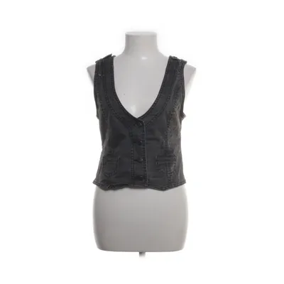 Väst (Grå) från MBJ Bomull, Elastan