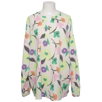 Blouse (White, Multicolored) from Gina Benotti Elastane, Polyester