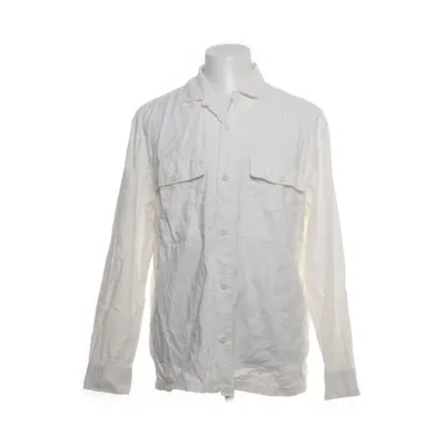 Shirt (Wit) van H&M Man Katoen, Linnen