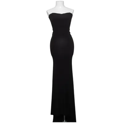 Maxikjole (Sort) fra Club London Elastan, Polyester