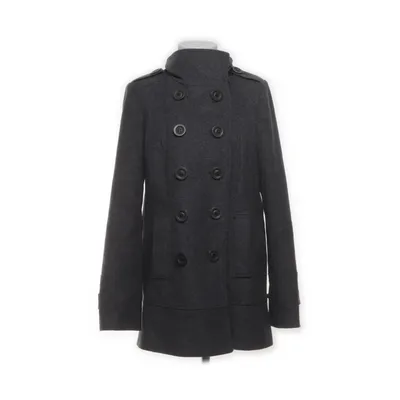 Pea coat (Gray) from 3 Suisses Polyester, Wool