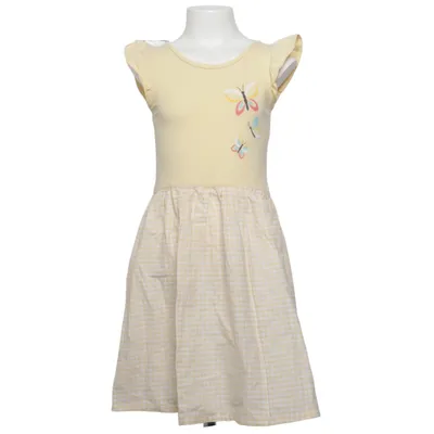 Klänning (Gul, Vit) från Kids Bomull