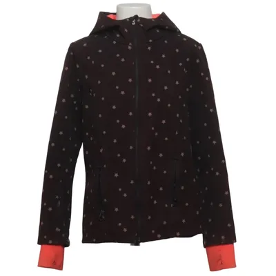 Softshell jacket (Black, Red) from Girls United Elastane, Polyester